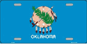 Oklahoma Flag License Plate