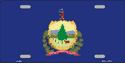 Vermont Flag License Plate