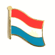 Luxembourg Flag Lapel Pin - Single