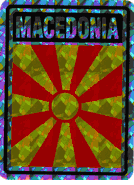 Macedonia Vinyl Reflective Decal