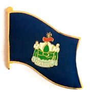 Maine Flag Lapel Pin - Single