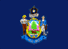 Maine State Flag