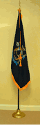 Maine State Indoor Flag Set