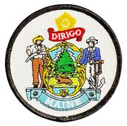 Maine State Seal Patch