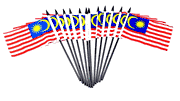 Malaysia 4"x6" Polyester - 12 Per Pack