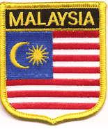 Malaysia Flag Shield Patch