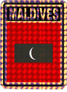 Maldives Vinly Reflective Decal