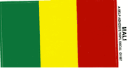 Mali Flag Decal Sticker