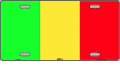 Mali Flag License Plate