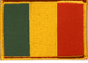 Mali Flag Patch - Rectangle