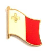 Malta Flag Lapel Pin - Single