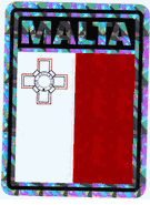 Malta Vinyl Reflective Decal