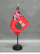 Manitoba Miniature Desk Flag