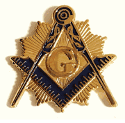 Masonic Emblem - Gold Lapel Pin