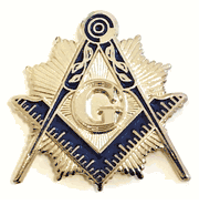 Masonic Emblem - Silver Lapel Pin