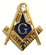 Masonic Square and Compass Emblem