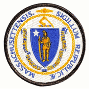 Massachusetts State Seal Patch