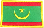 Mauritania Flag Patch - Rectangle