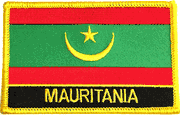 Mauritania Flag Patch with Name