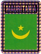 Old Mauritania Vinyl Reflective Decal