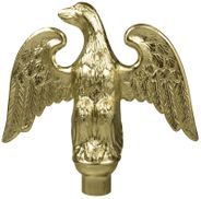 Metal Perched Eagle
