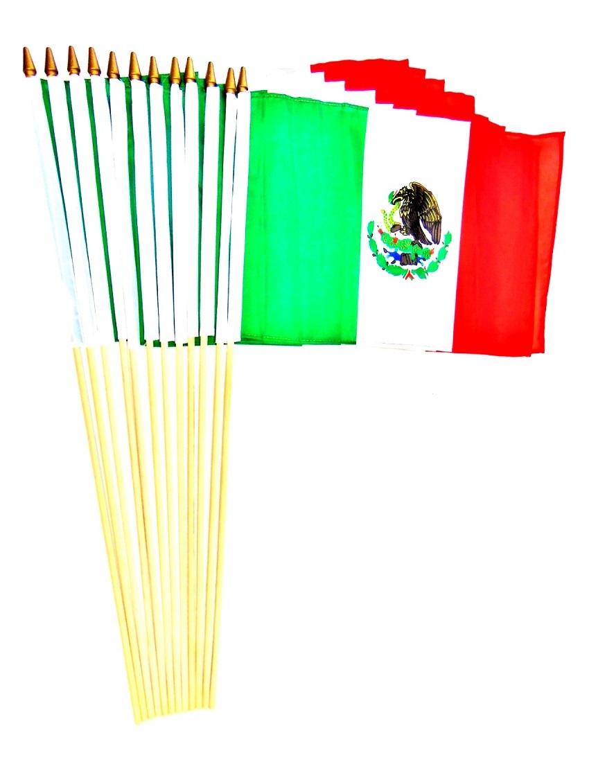 Mexico flags, Mexico flag gifts, discount Mexico flags, Mexico flag