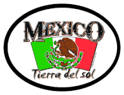 Mexico Motto Flag It Oval Decal