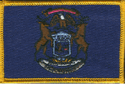 Michigan Flag Patch