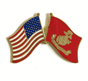 Military Flag Pins