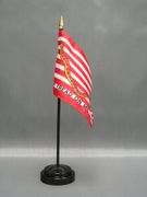 Miniature 1st Navy Jack Desk Flag
