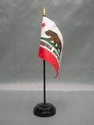 Miniature California State Flag