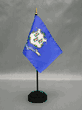 Miniature Connecticut State Flag