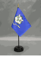 Miniature Connecticut State Flag