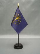 Miniature Indiana State flag