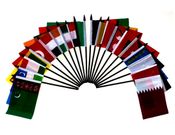 Miniature International Flag Sets
