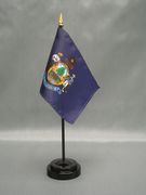 Miniature Maine State Flag