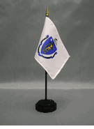 Miniature Massachusetts State Flag