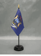 Miniature Michigan State Flag