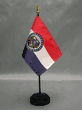 Miniature Missouri State Flag