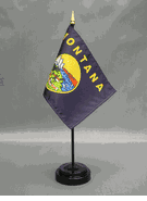 Miniature Montana State Flag