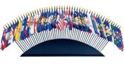 American Made State Desk Flags