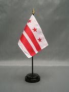 Miniature Washington DC Flag