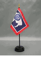Miniature Wyoming State Flag