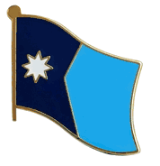 Minnesota Flag Lapel Pin - Single - New Version