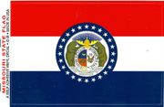 Missouri Flag Decal Stickers