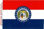 Missouri Flag Decal Stickers