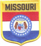 Missouri Flag Shield Patch
