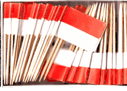 Monaco Flag Toothpicks