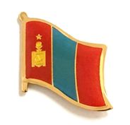 Mongolia Flag Lapel Pin - Single