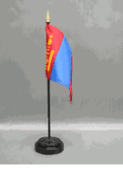 Mongolia Miniature Flag